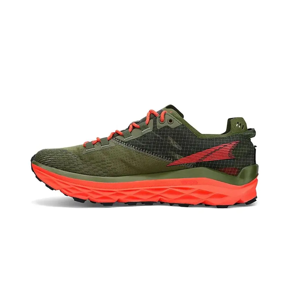 Altra Men's Mont Blanc Trail Running Shoes (Dusty Olive)