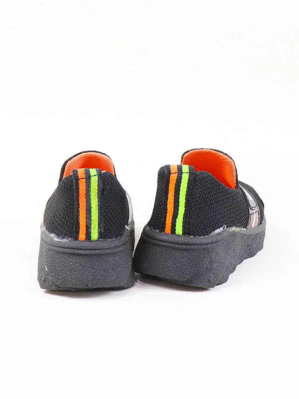 BJ05 Boys Shoes 1Yr - 8Yrs ST Black