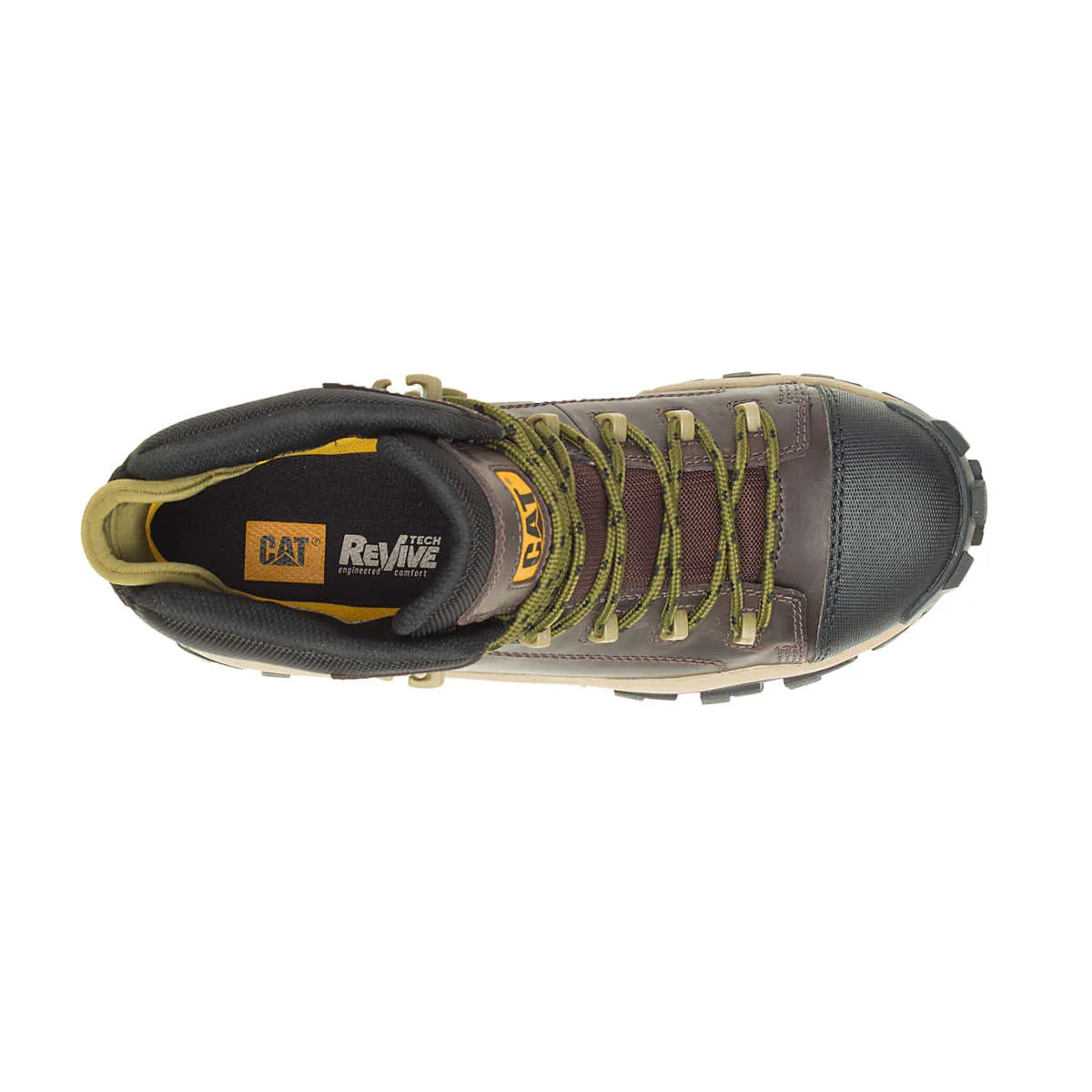 CATERPILLAR Men's Invader Hiker Waterproof Composite Toe Work Boot