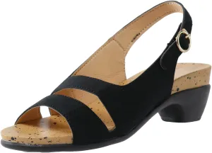 Cathalem Libiyi Sandals Women, Women's Libiyi Comfy Orthotic Chunky Sandals, Fish Mouth Open Toes Vintage Sandals