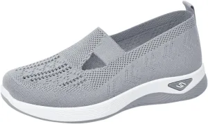 Cathalem Running Shoes for Women Walking Slip on Diabetic Foam Shoes Hands Free Slip in Sneakers Arch Support