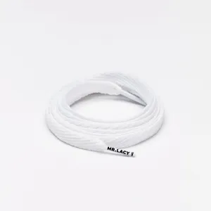Flatties Shoelaces · White