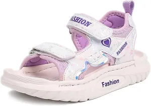 Girls' boys' sandals, toe closure, lightweight sports, adjustable shoulder straps, shoes suitable for toddlers