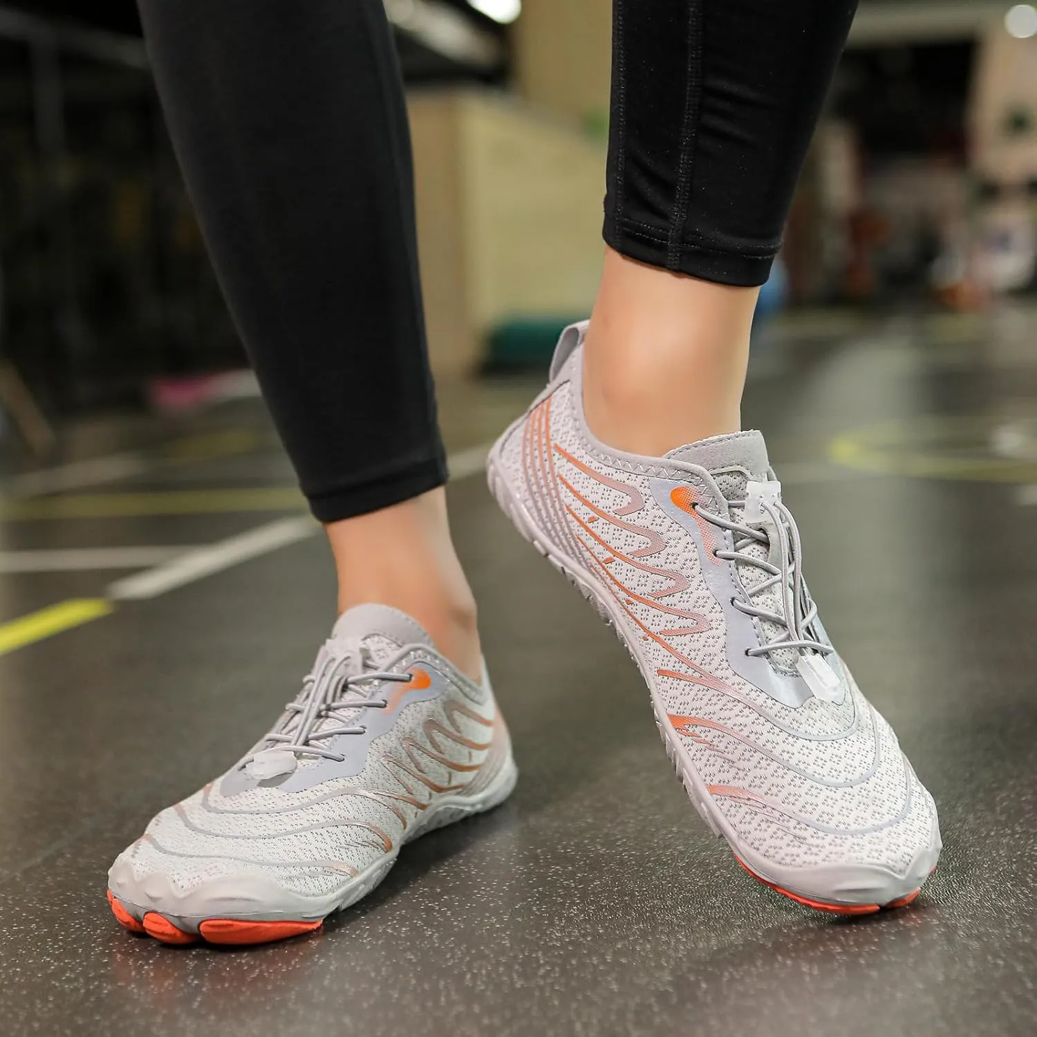 Hiking Footwear Barefoot Womens Mens Hike Barefoot Shoes Footwear Pro Barefoot Shoes with Wide Toe Box Healthy & Non-Slip Barefoot Shoes Unisex Quick Dry Zero Drop Trail Running Shoes Sneakers