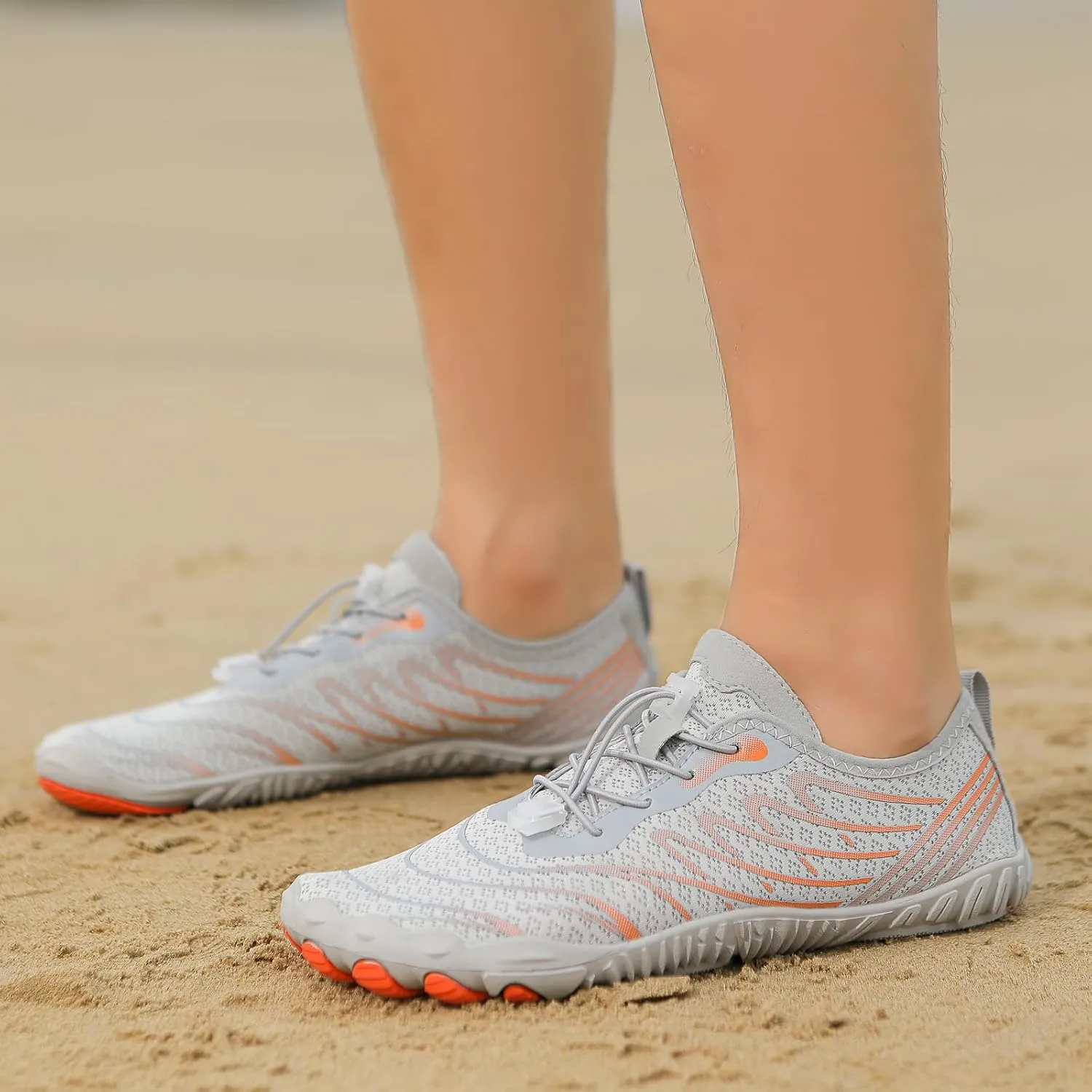 Hiking Footwear Barefoot Womens Mens Hike Barefoot Shoes Footwear Pro Barefoot Shoes with Wide Toe Box Healthy & Non-Slip Barefoot Shoes Unisex Quick Dry Zero Drop Trail Running Shoes Sneakers