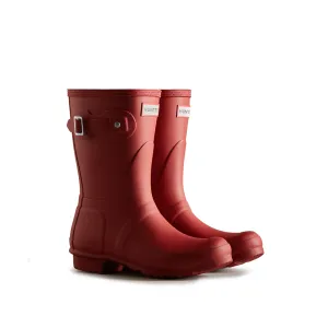 Hunter Women's Original Short Rain Boots - Military Red