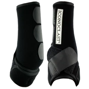 Iconoclast Black Hind Orthopedic Support Boots