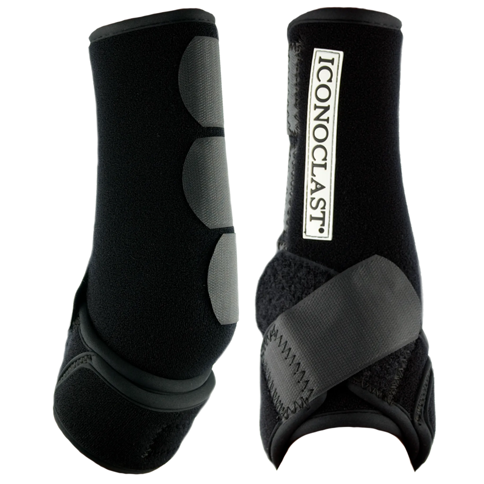 Iconoclast Black Hind Orthopedic Support Boots
