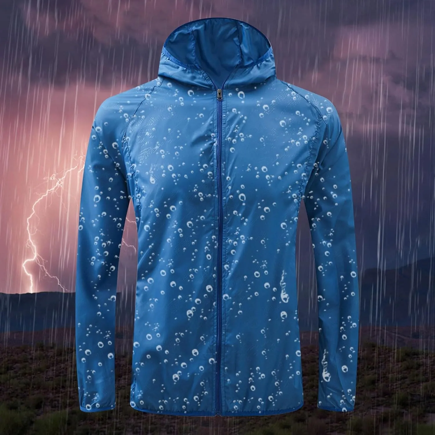 Jackets for Women Golf Active Waterproof Hooded Rain Coats Plus Size Hiking Sport Breathable Trench Coat