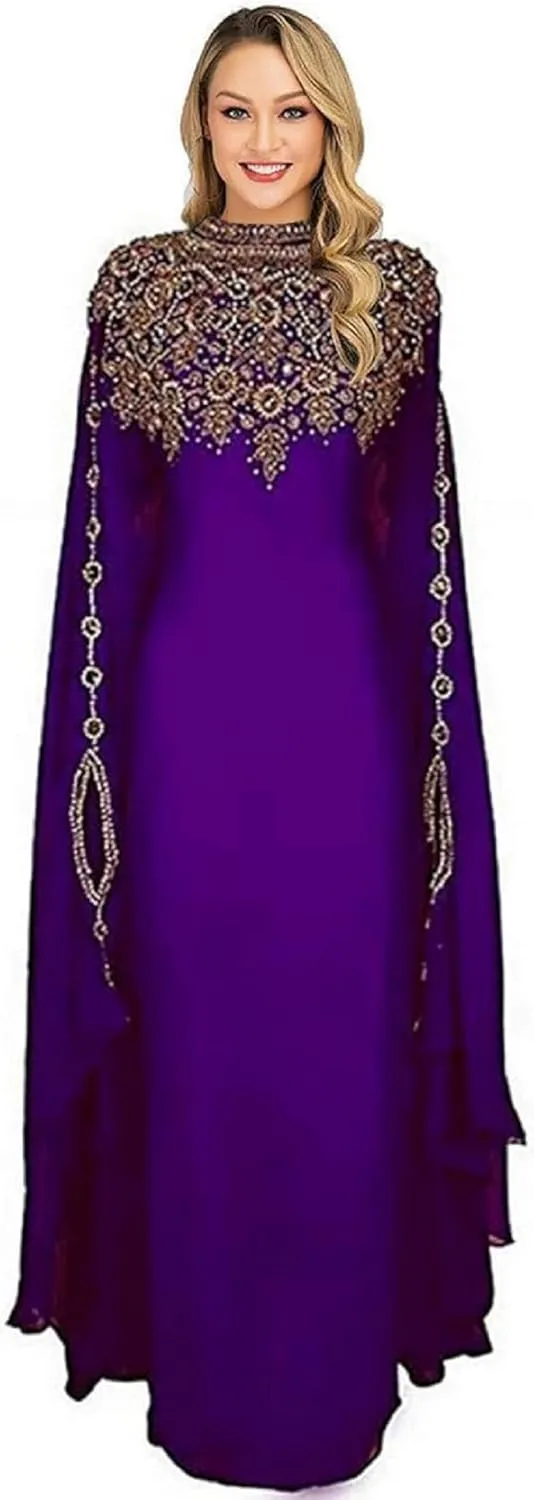 Kaftan Maxi Dress Evening Gowns Evening Dresses Wedding Cocktail