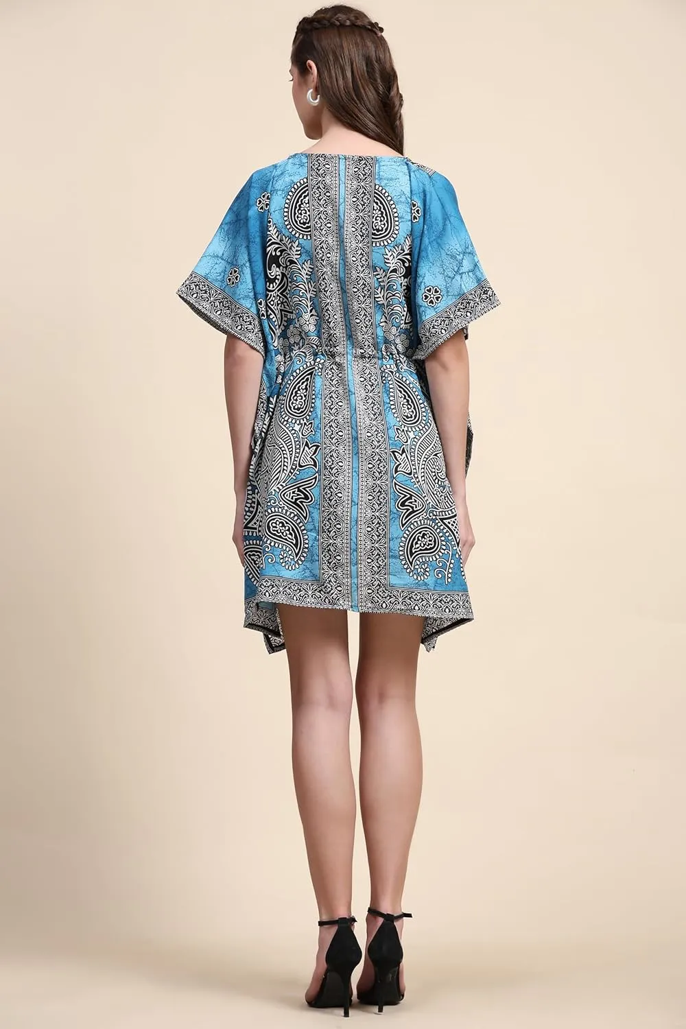 Kaftan New Years Dresses for Women Plus Size Midi Beach Cover up Caftans for Women Free Size