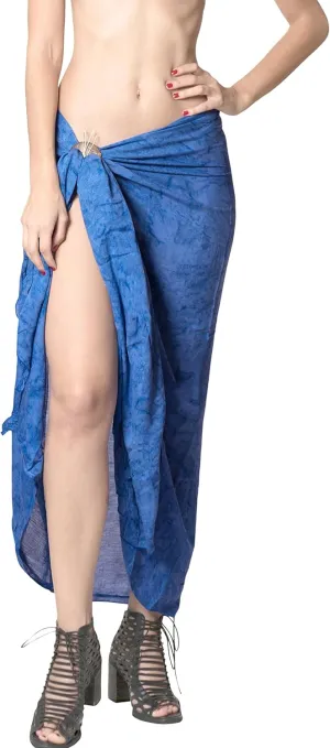 LA LEELA Women's Beachwear Beach Bikini Summer Sarong Wrap Swimwear Cover Up