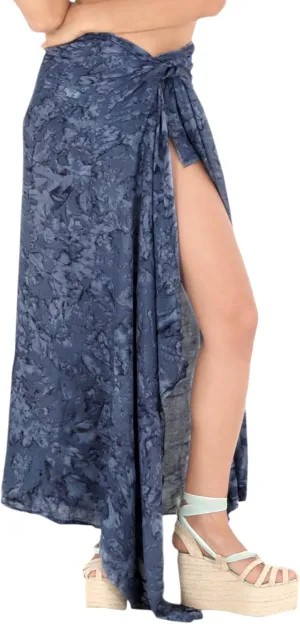 LA LEELA Women's Beachwear Beach Bikini Summer Sarong Wrap Swimwear Cover Up