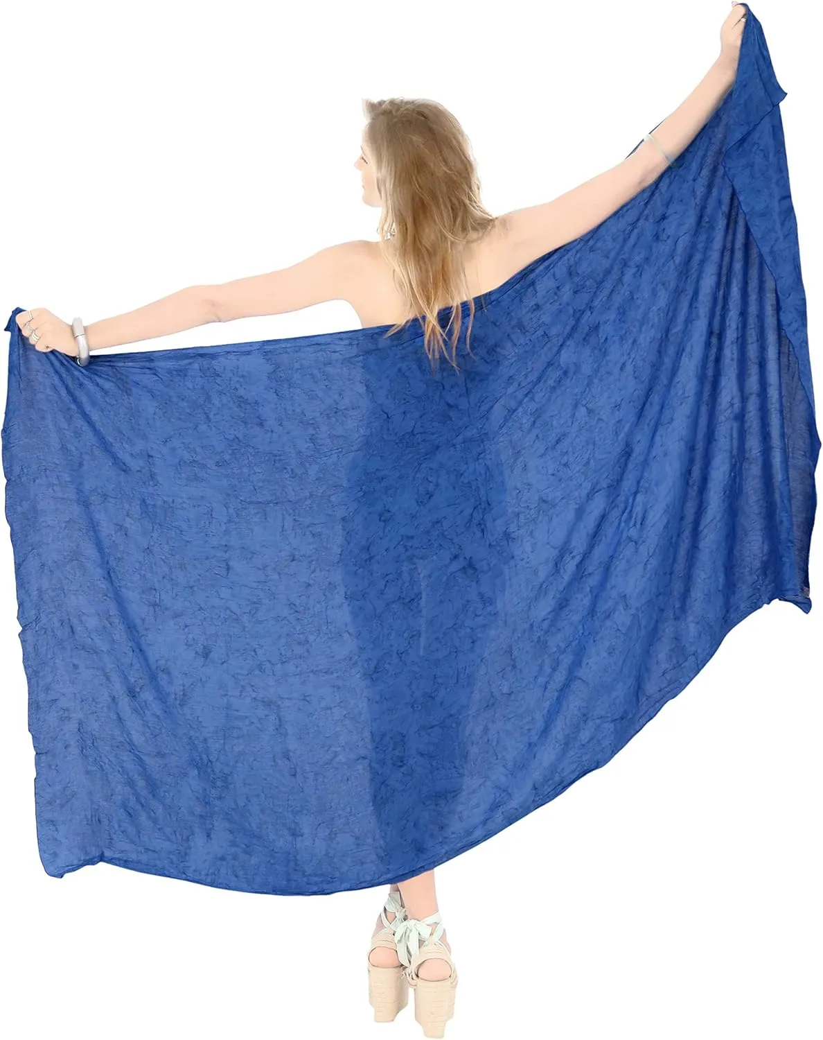 LA LEELA Women's Beachwear Beach Bikini Summer Sarong Wrap Swimwear Cover Up