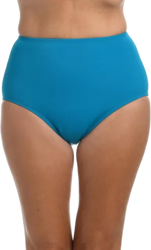 Maxine of Hollywood Women's High Waist Hipster Bikini Swimsuit Bottom