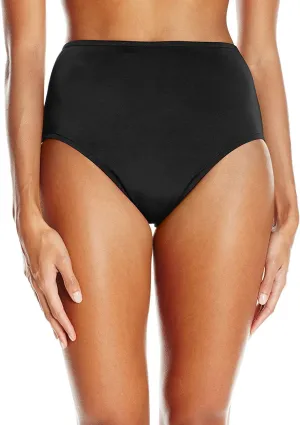 Maxine of Hollywood Women's High Waist Hipster Bikini Swimsuit Bottom
