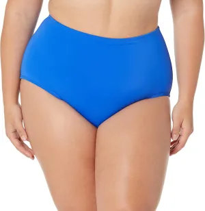 Maxine of Hollywood Women's High Waist Hipster Bikini Swimsuit Bottom