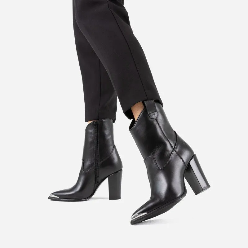 Next Americana Black Western Boots