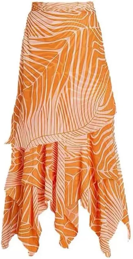 ODASDO Women One Piece Swimsuit with Beach Cover Ups Wrap Skirt Sarong Retro Floral Print Bathing Suit Vacation Beachwear