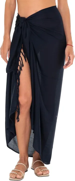 SHU-SHI Sarong Wraps For Women Beach Cover Up Skirt Swimsuit Wrap Pareo Coverups