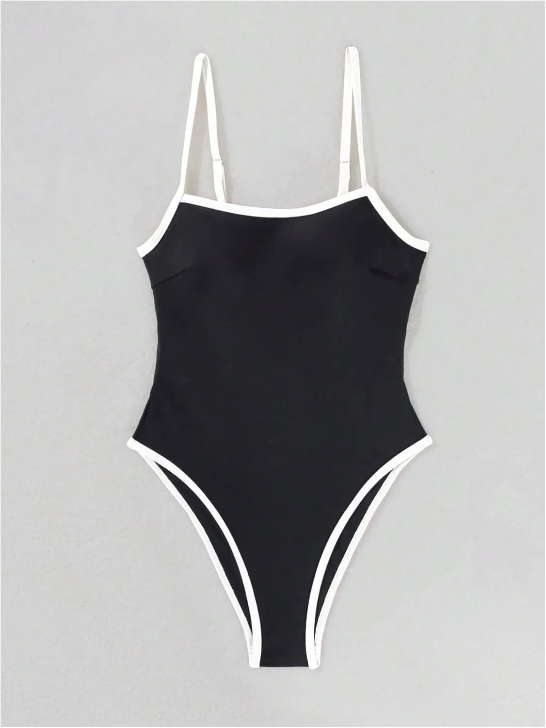 SweatyRocks Women's Tie Backless One Piece Swimsuit Cut Out Bathing Suit Swimwear