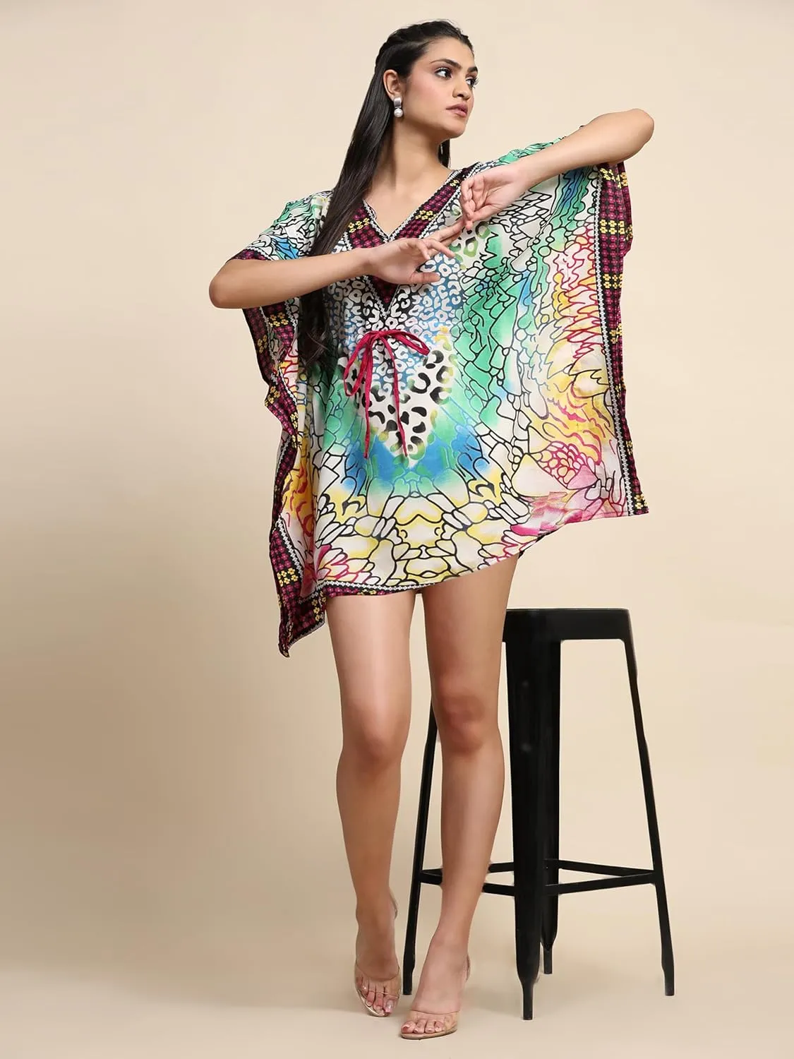 This Free Size Kaftan Is My New Go To Perfect for Lounging or a Day out Who Else Loves That Flowy Feel