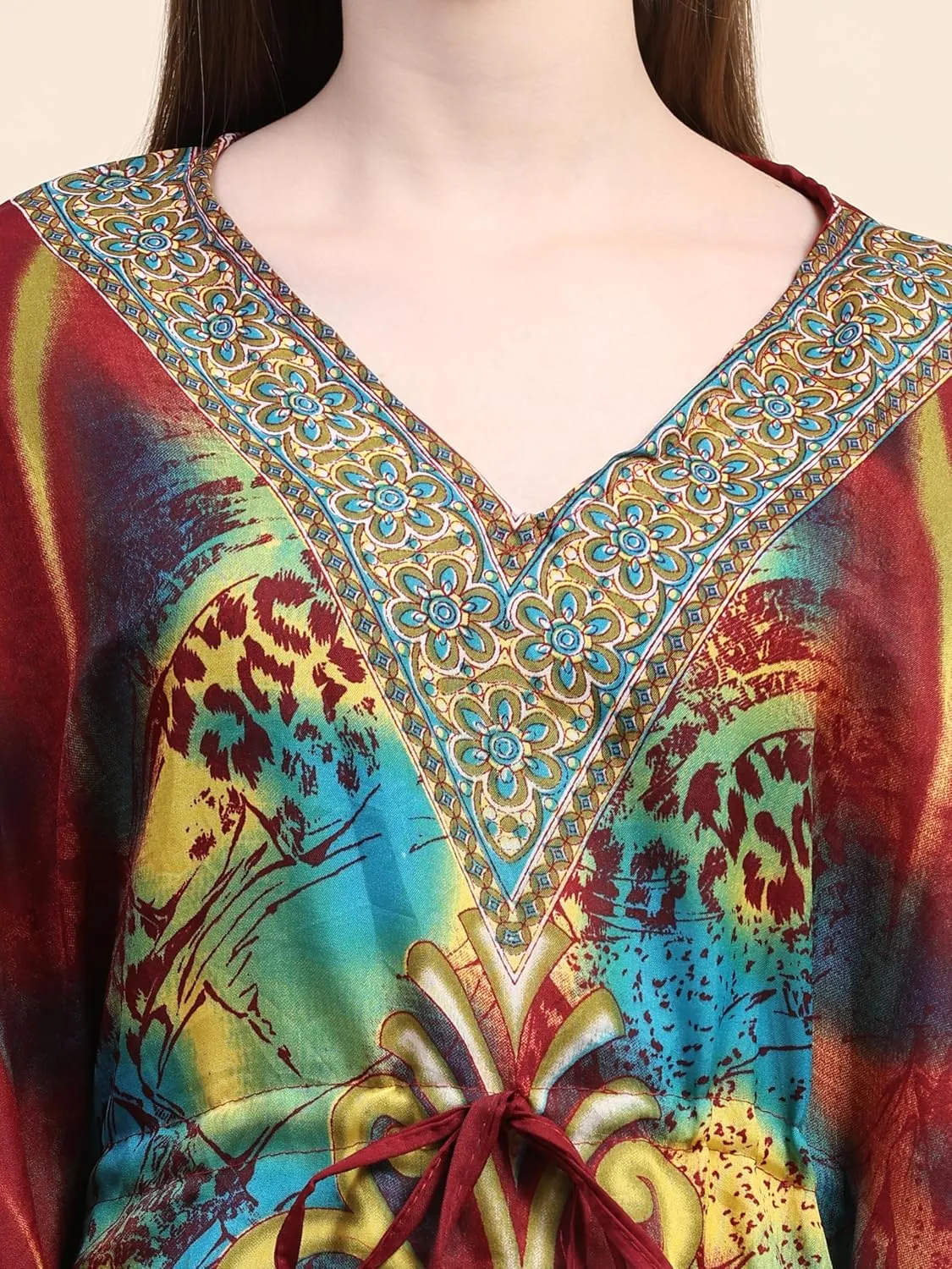 This Free Size Kaftan Is My New Go To Perfect for Lounging or a Day out Who Else Loves That Flowy Feel