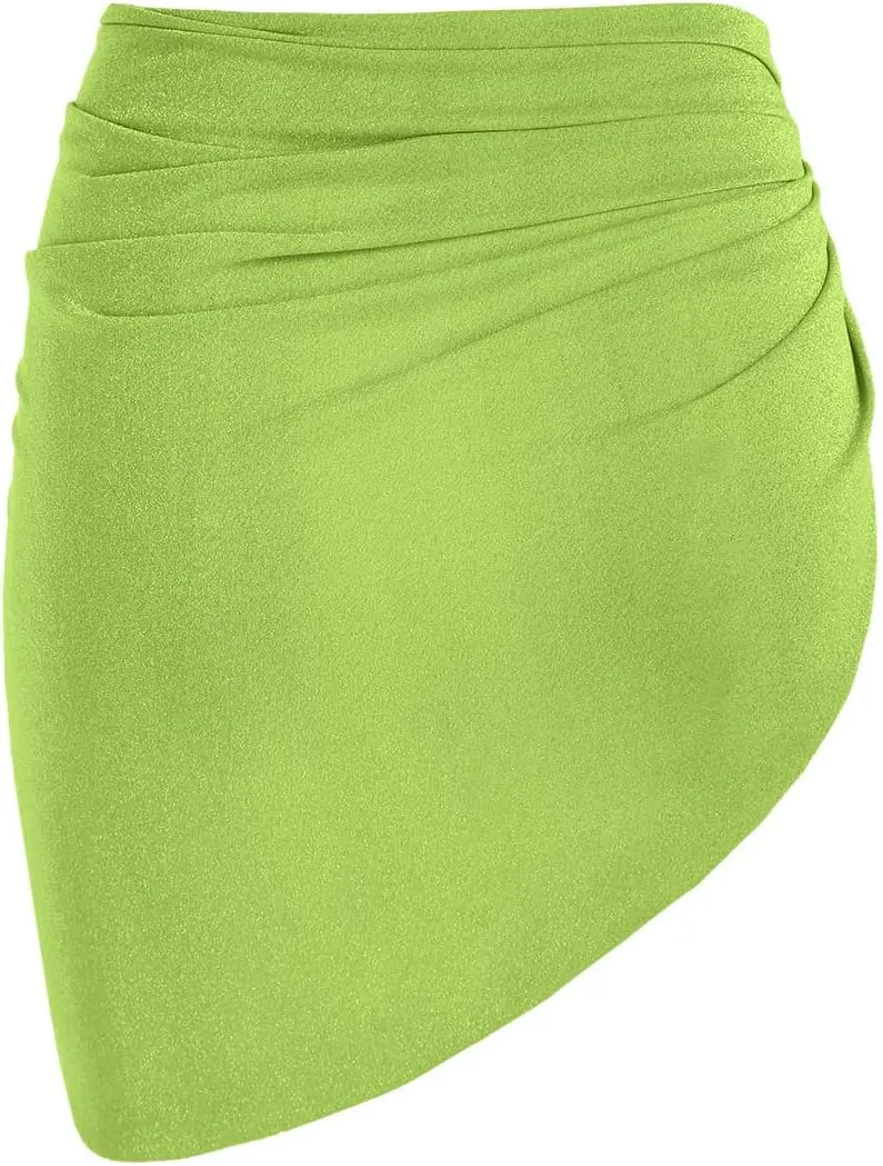 ZAFUL Women's Sarong Coverups Beach Wrap Sheer Bikini Wraps Chiffon Cover Ups for Swimwear